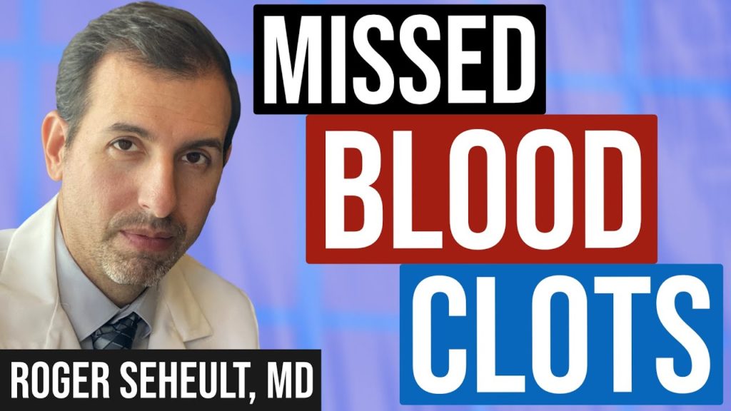 Chronic blood clots can be missed!